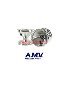 Felge 125mm 100cc AMV, Standard Silber