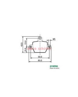 Bremsbelagsatz vorne / hinten, RR "2x2"