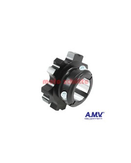 Bremsscheibenaufnahme 50mm AMV SUPERBRAKE Schwarz